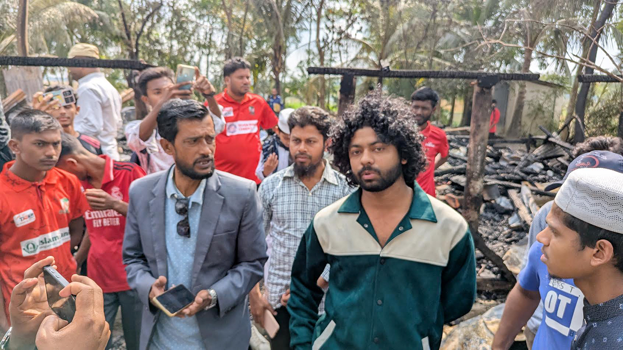 ধানমন্ডি ৩২ পোড়ানোর প্রতিশোধেই আমার বাড়ি পুড়েছে : কাফি